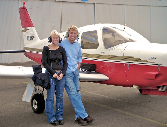 AU Melbourne Flight